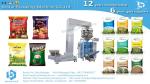 Automatic packing machine making plastic pouch customized weighing function with