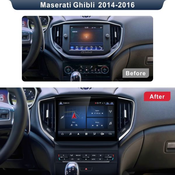 Ghibli 2014-2016 Maserati Android Auto device Stereo 4 64G Car Multimedia Player