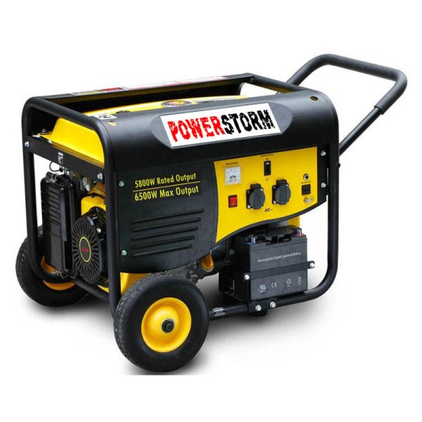 6.0KVA Gasoline Generator with Handle & Wheels