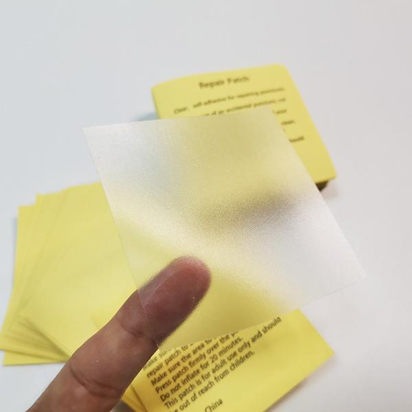 Quality Bulk Inflatable Repair Patches Strong Adhesive CMYK Swimming Pool Patches for sale