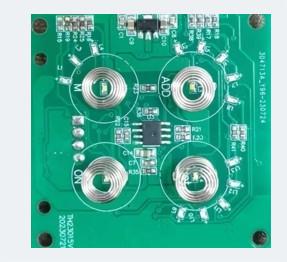 LF HAL Rigid PCB Electric Finger Massager With Inductive/Non-Inductive Square