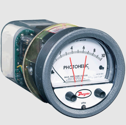 Dwyer A3000-250PA Pressure Switch / Gauge