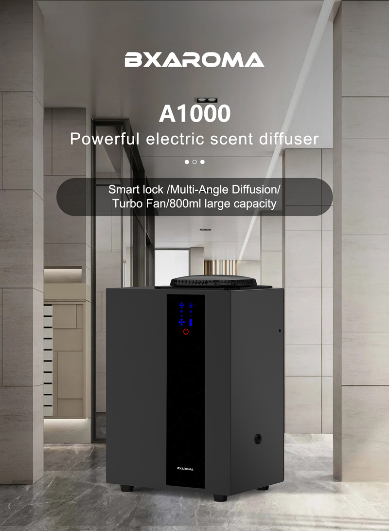 A1000 Humidifier Essential Oil Aroma Diffuser Bluetooth 800ml