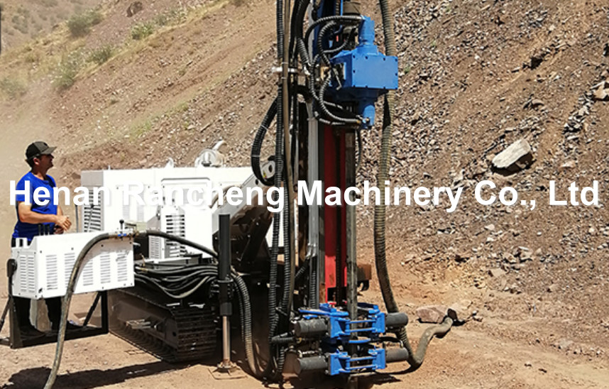 RCJ150RC Hydraulic Engineer Drilling Rig For 125W Engine Power 8000N.M Max Output Torque