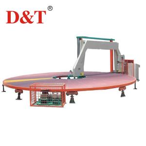 Horizontal Circle Sponge Cutting Machine Automatic Block Cutting Machine