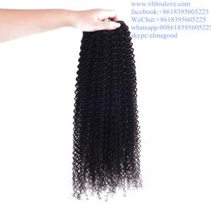 China factory price Hair Weaves For Black Women, Brazilian 6a kinky curly hair weave on sale
