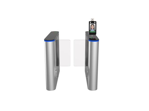 Quality Automatic Face Recognition Turnstile Gate SUS304 Brushless Swing 5 Pairs for sale