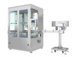 PLC Rotary Auto Screw Capping Machine 6 Head 50ML-1000ML 6500 BPH
