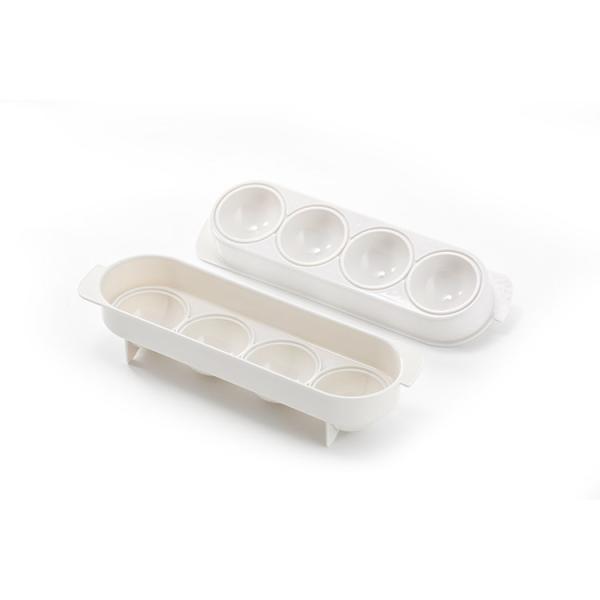 Quality CE EU Silicone Kitchenware Products 115g Spherical Ice Cube Tray With Lid for sale