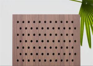 Wood Grain 2mm Thick MDF Pegboard For Product Display