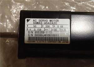 Buy cheap SGMAS-A5A2A2C 50W 200V Industrial Servo Motor With 17bit Absolute Encoder product