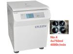 550mm Width LCD Panel High Performance Centrifuge 25 Programs Swing Out Rotor