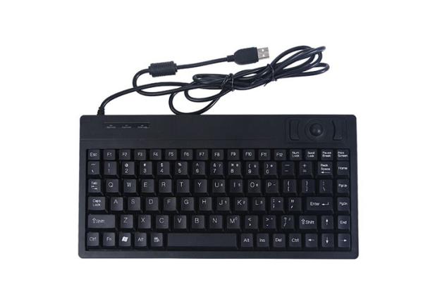 Quality Plastic 89 Keys USB 100mA Industrial Computer Keyboard Standard English Layout for sale