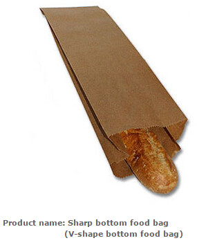 Custom Printing Recycled Brown Kraft Paper Bags,Custom Printed Factory Glassine Paper Bread Small Brown Bag, bagease