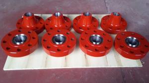 Buy cheap Alloy Steel Wellhead RTJ Weld Neck Flanges / Flanged Spool Adapter 2 1/16 product
