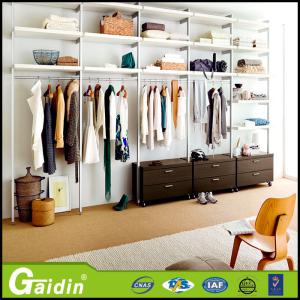 make in China fair price bedroom furniture pole system sets easy assemble diy simple wardrobe closet