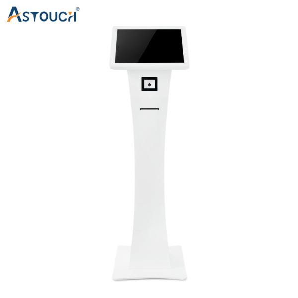 Quality 15.6 Inch Small LCD Floor Stand Interactive Touch Screen Kiosks for sale