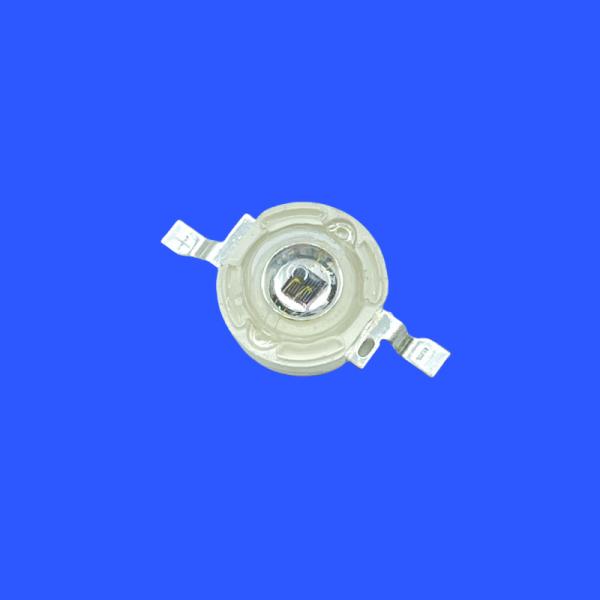 Quality 940nm Infrared Wavelength Clear Convex Lens 120 Deg 3W High Power IR LED Emitter For Vegetative Growth for sale