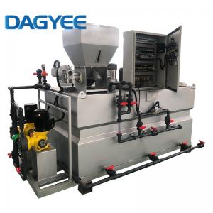 China Pam Dissolving Liquid Polymer Mixing Flocculant Makeup Dosing Systems on sale