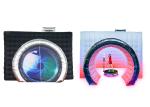 White Inflatable Photo Booth With Camera Customized Internal RGB Light