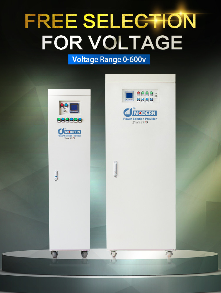 Touch Screen HMI TSGC2 SVC Three Phase Voltage Regulator