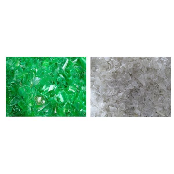 PET Bottle Crushing Washing Recycling Machine with Hot Washer 1000kg/h