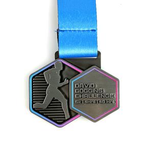 Virtual Running Medal With Patterned Color Spraying / Virtual Challenges With Medals