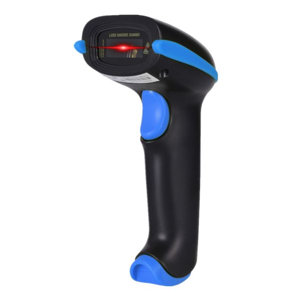 1D Cordless Laser Bar Code Scanner Bi Directional UPC Ean Code Scanner