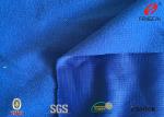 Multi Coloured Brushed Poly Fabric , Athletic Jersey Fabric Strong Adhensive