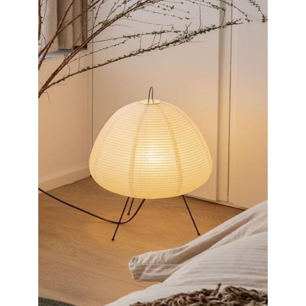 Noguchi lamp Modern Japanese rice Table Lamp LED minimalist For Bar Living Room Study Decor lamp（WH-MTB-266）