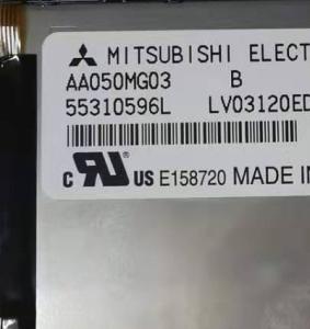 AA050MG03 Mitsubish 5.0 inc 800(RGB)×480 Operating Temperature: -30 ~ 80 ° 900cd/m2 INDUSTRIAL LCD DISPLAY