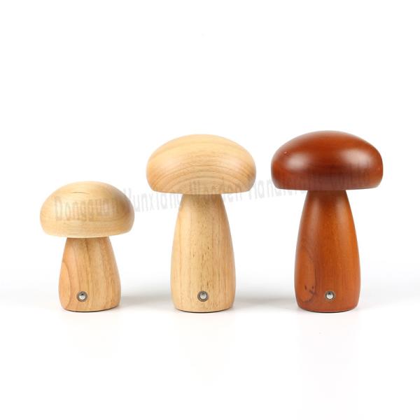 Quality Custom Wooden Mushroom Lamp, Night Light for Birthday Gifts for sale