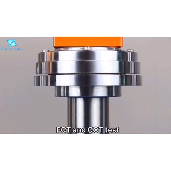 AC220V Corrugated Cardboard Carton Box Machine Adhesion Tensile Strength Ring Edge Crush Tester