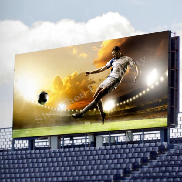 8mm Pixel Pitch Stadium LED Display Digital Signage Panel Full Color 1/4 Scan