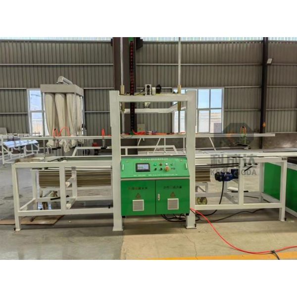5.5kgs/M2 PVC Wall Panel Extrusion Line Plastic Wood Grain PE Extruder Machine 9