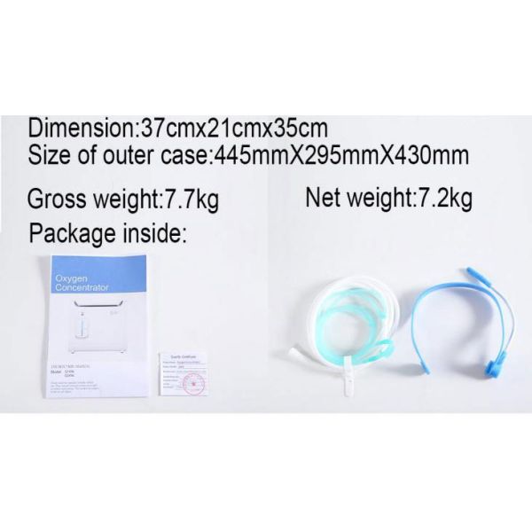 Machine Concentrator 93% Medical Oxygen Inhaler