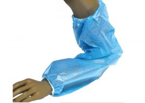 Buy cheap Laminated Disposable Arm Sleeves , Hand Made Waterproof Arm Sleeve Cover Elastic Cuffs product