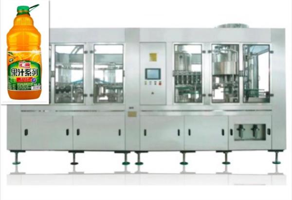 Quality PET Hot Filling Capping Machine , 2500ml Juice Bottle Filling Machine for sale