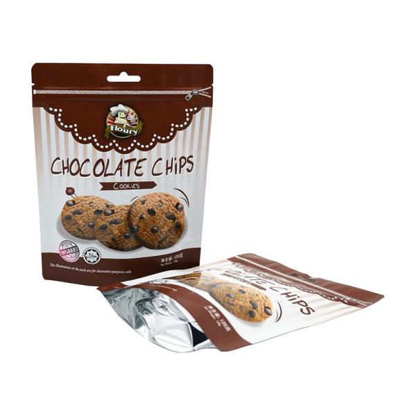Quality Self-Standing Zipper-Seal Food Packaging Bags For Convenient Storage And Portability for sale