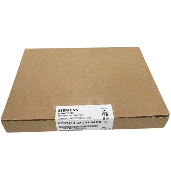 Quality SIEMENS 6ES7414-2XG03-0AB0 SIMATIC S7-400, CPU 414-2 256 KB WORKING MEMORY (128 KB CODE, 128 KB DATA) 1. for sale