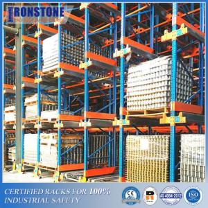 Buy cheap Remotely Controlled Warehouse Automatic Radio Shuttle Storage Rack With Low Labor Cost product