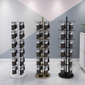 Buy cheap LH Rotating Display Rack , Spinning Display Racks Countertop With Hook product