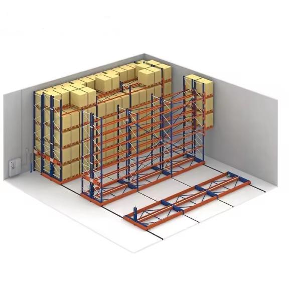 Quality Customizable Steel Mobile Warehouse Racking Systems Multiple Layers for sale