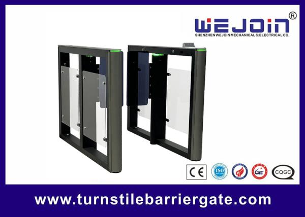 Quality Convenient Indoor / Outdoor Access Control Turnstile Gate with Swinging Arm and Optional DC12V Backup Battery for sale