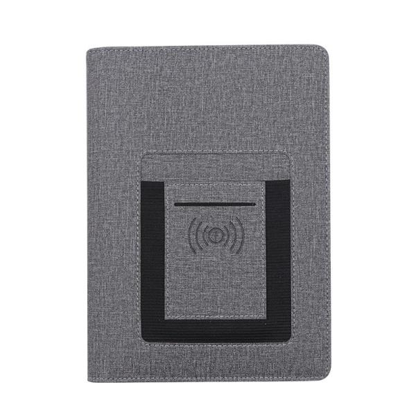 Quality Waterproof Reusable Wireless Charger Power Bank Notebook With LED Light for sale