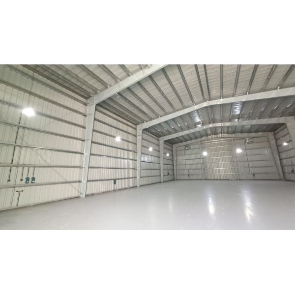 Painted Steel Structural Fabrication for Modern Design Reinforced Light Frame Building