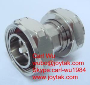 RF coaxial adaptor DIN 7/16 connector male plug to DIN 7/16 connector male plug high quality all brass pim 155dbc