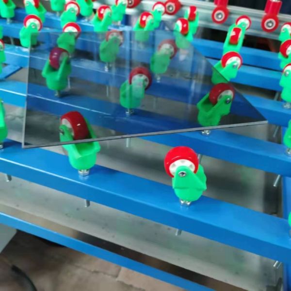 Fast Easy Hand Glass Edges Grinding and Chamfering Machine easy operation save land