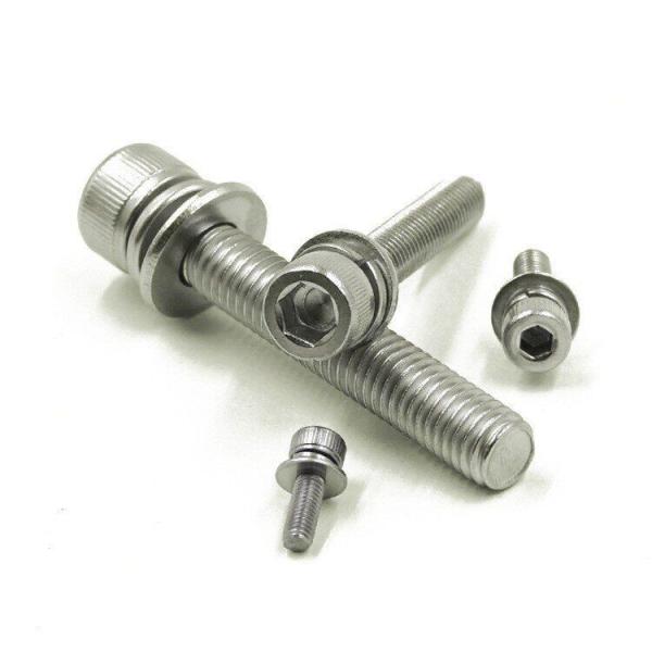 Quality NXF Manufacturing Stainless Steel Hexagon Socket Head Bolts with Spring Flat Washer Allen Key ZINC Finish Customer's Request for sale