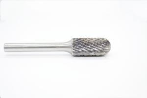 China Shaping Cylindrical Burr Radius End 3/8 × 3/4 Tool Die Grinder Tungsten Carbide Bits on sale